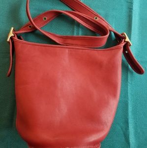 Vintage Coach Bucket Bag